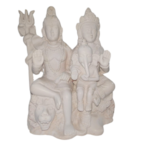 Small Shiva parbati Ganesh