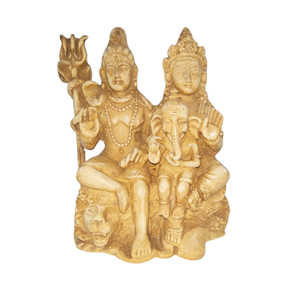 Small Shiva parbati Ganesh