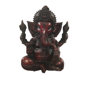 24 cm Crown Ganesh